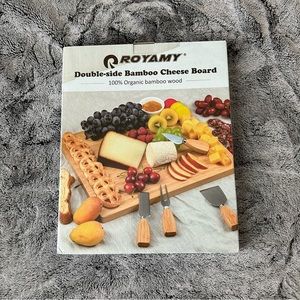 Double sided cheese board